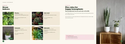 Pages 24–25 of Season catalogue for a garden centre – 96 pages