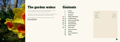 Pages 2–3 of Season catalogue for a garden centre – 96 pages