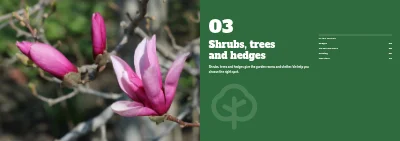 Pages 44–45 of Season catalogue for a garden centre – 96 pages