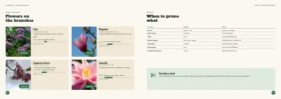 Pages 48–49 of Season catalogue for a garden centre – 96 pages