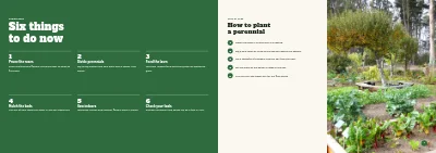 Pages 6–7 of Season catalogue for a garden centre – 96 pages