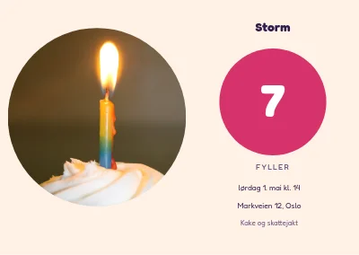Storm turns seven