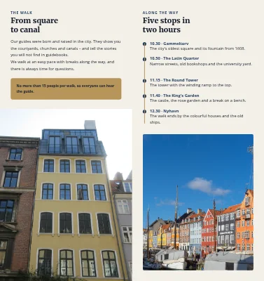 Page 2 of Guided city walk