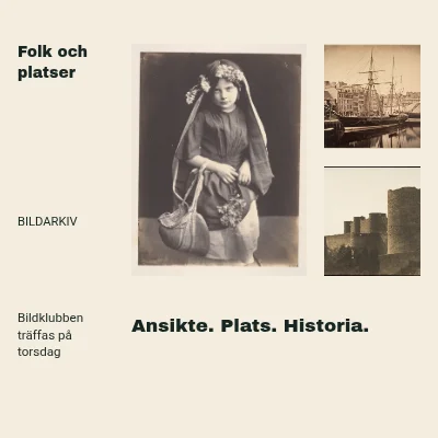 Människor och platser · Bildmanifest