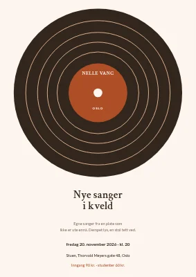 Singer-songwriter-kveld — Nelle Vang i Aarhus