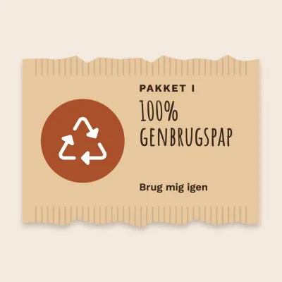 Revet genbrugspap