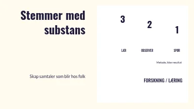 Stemmer med innhold