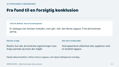 Side 4 af Læring i små skridt