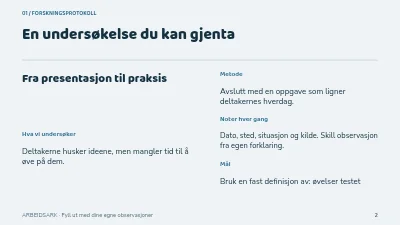 Side 2 av Læring i små steg
