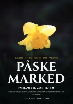 Påskemarked i Aarhus — filmplakatstil