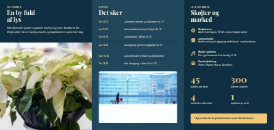Side 2 af Jul i byen: aktiviteter