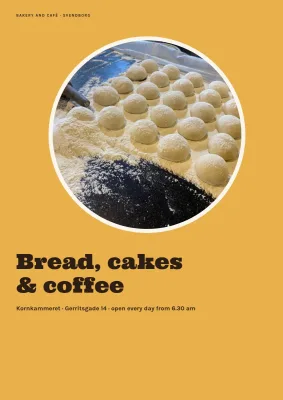 Bakery and café booklet – 16 pages