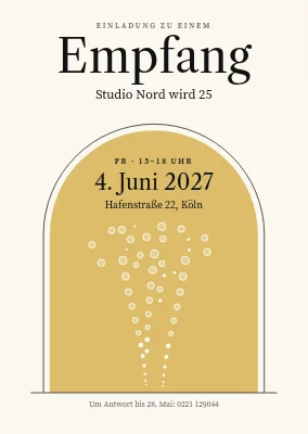 Empfang in Esbjerg — Jubiläum