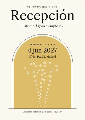 Recepción en Esbjerg — aniversario