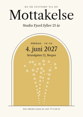 Resepsjon i Esbjerg — jubileum