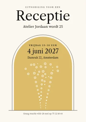 Receptie in Esbjerg — jubileum