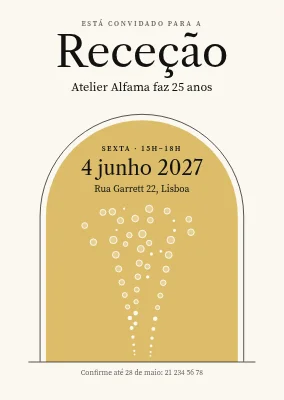 Receção em Esbjerg — aniversário