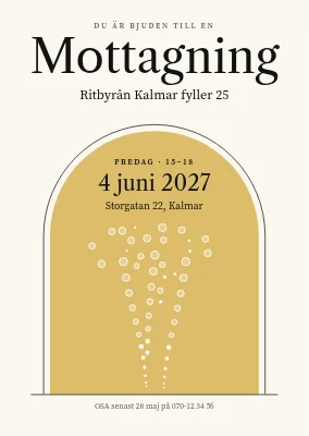 Mottagning i Esbjerg — jubileum