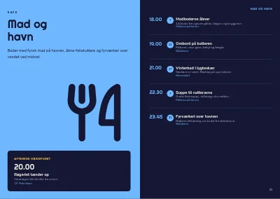 Side 20–21 af Program for kulturnat i byen – 32 sider