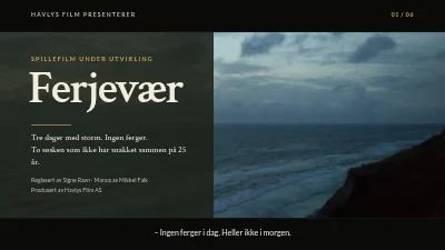 Filmpitch — spillefilm på Ærø
