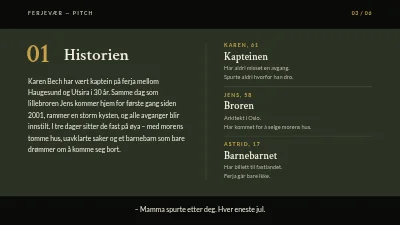 Side 3 av Filmpitch — spillefilm på Ærø