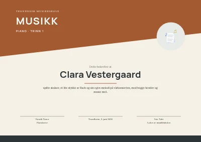 Musikkdiplom — piano