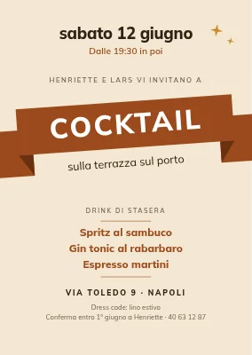 Cocktail party in terrazza — Nakskov