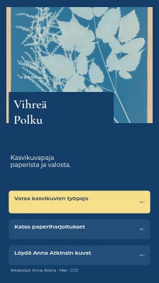 Green Passage — Kasvikuvien työpaja