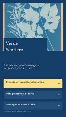 Green Passage — Laboratorio di immagini botaniche