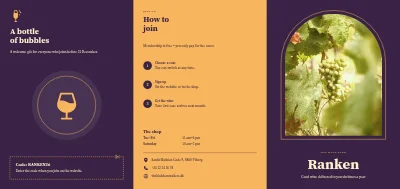 Wine club: membership and tastings