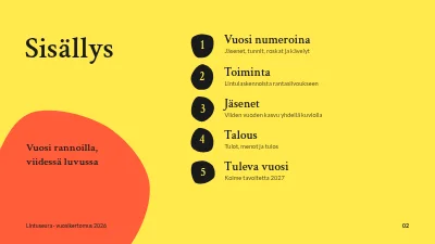 Sivu 2 – Vuosikertomus — Vatimeren luontoryhmä
