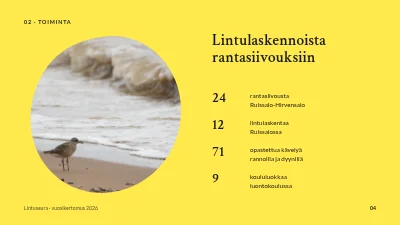 Sivu 4 – Vuosikertomus — Vatimeren luontoryhmä