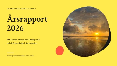 Årsredovisning — naturgruppen Vadehavet