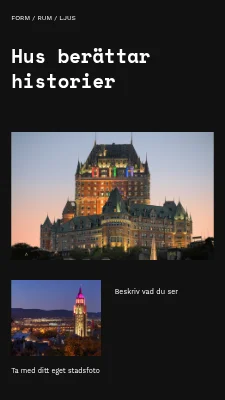 Byggnader berättar historier · arkitekturindex