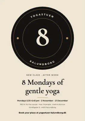 New yoga class — gentle yoga