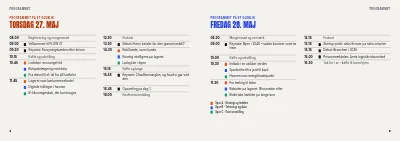 Side 4–5 af Konferenceprogram for branchekonference – 48 sider