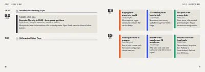 الصفحات 20–21 من Programme for an industry conference – 48 pages