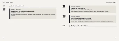 الصفحات 22–23 من Programme for an industry conference – 48 pages