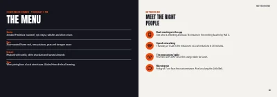 الصفحات 40–41 من Programme for an industry conference – 48 pages