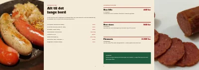 Side 6–7 af Julekatalog med bestilling for slagter – 12 sider