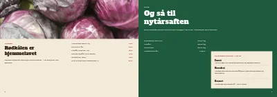 Side 8–9 af Julekatalog med bestilling for slagter – 12 sider