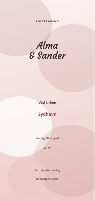 Polterabend ved kirken — Alma og Sander, Sydhavn