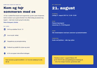 Side 2 af Firmaets sommerfest for hele familien
