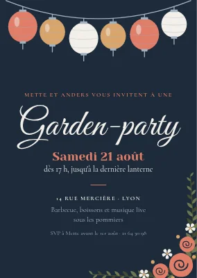 Garden party au crépuscule — Sønderborg