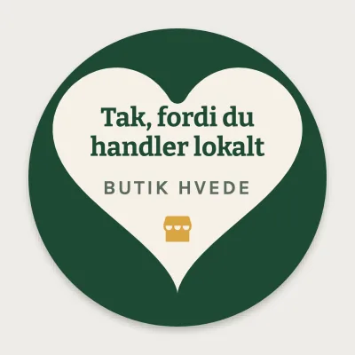 Tak, fordi du handler lokalt