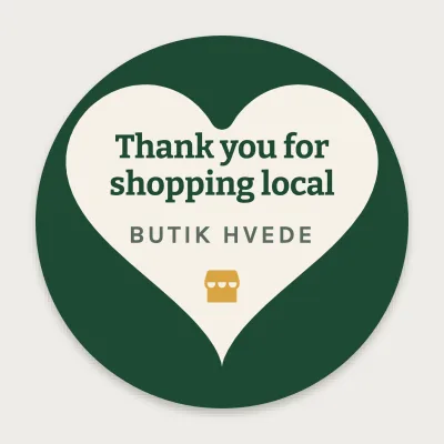 Thanks for shopping local