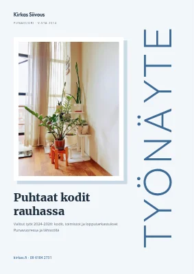 Portfolio — siivousyritys