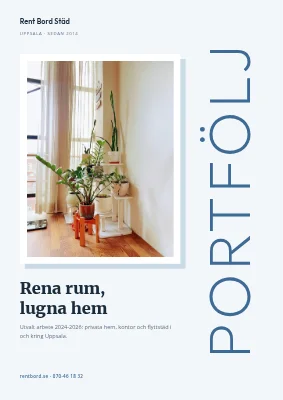 Portfölj — städföretag