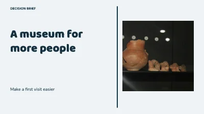 Page 1 of A museum for more people