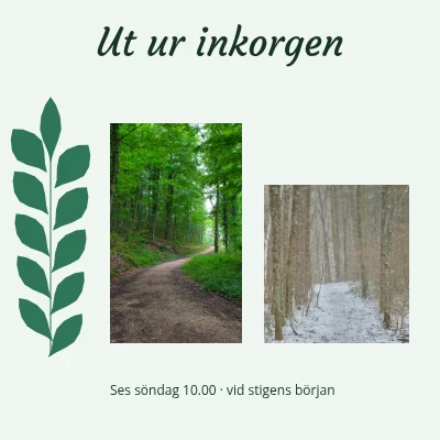 Ut ur inkorgen · trädgårdsanteckningsbok